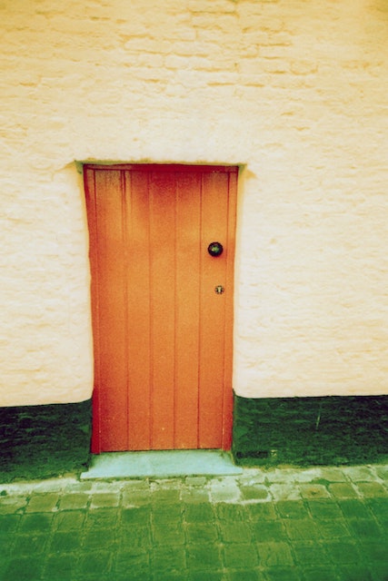 Stylistic rustic door